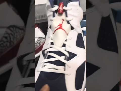 New Air Jordan 6 retro “Olympic” #jordan6 #airjordan #sneakers