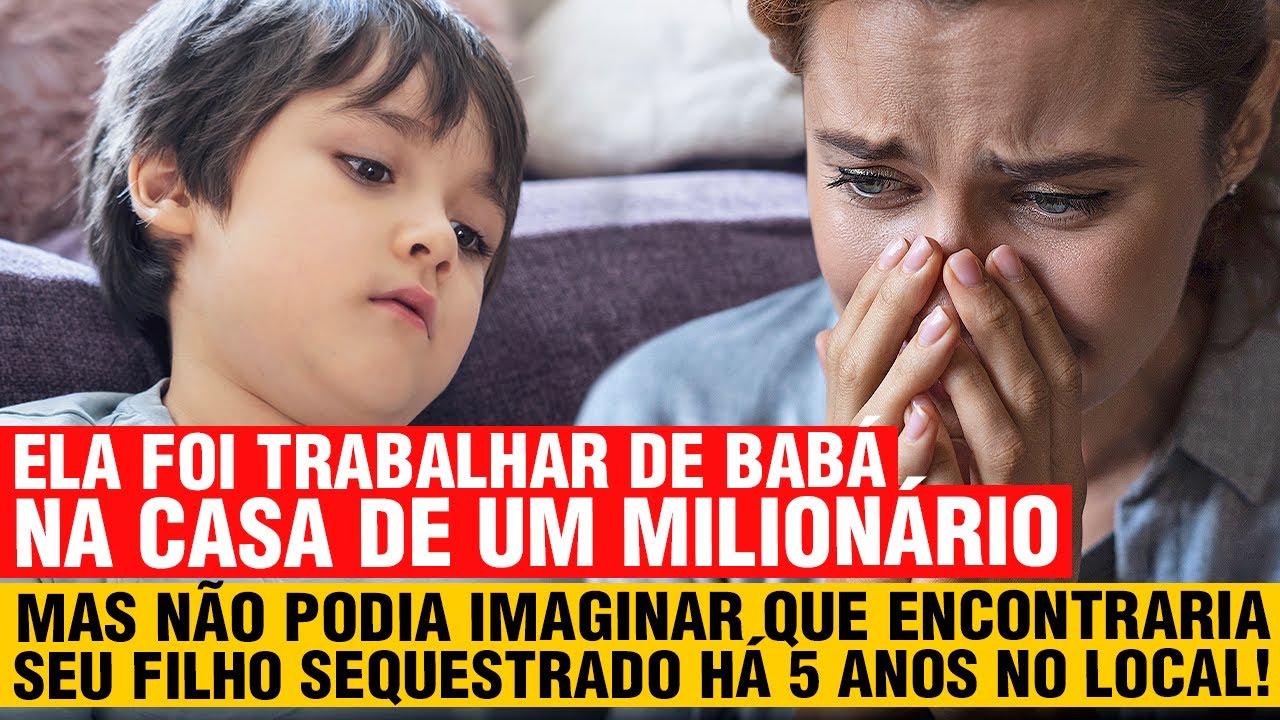 Mulher vai trabalhar na casa de  um Milionário e encontra filho perdido no lugar!