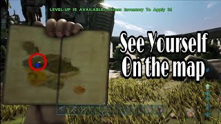 Ark: Survival Evolved - How to see yourself on the map