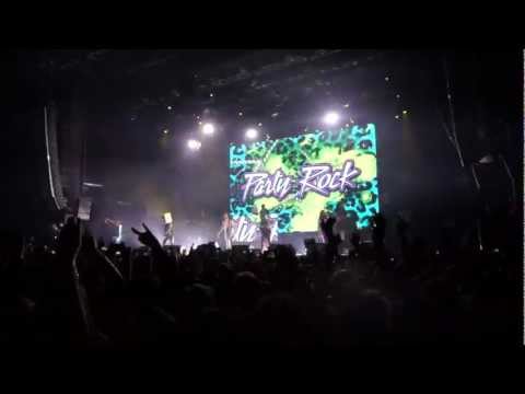 LMFAO - RedFoo -  Party Rock  (live in Moscow)