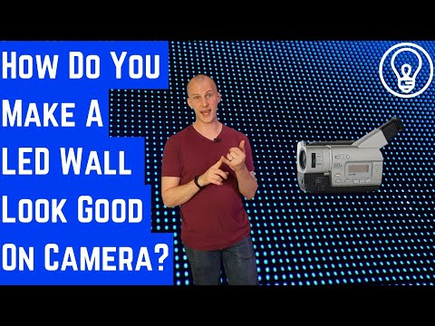 Part of a video titled How Do You Make an LED Wall Look Good on Camera? - YouTube