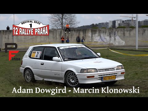Adam Dowgird - Marcin Klonowski - Toyota Corolla GTi - XII. Rallye Praha Revival 2023