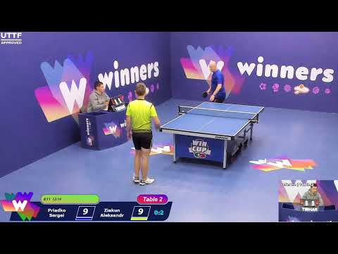 WINners CUP table 2  04.10 Priadko Sergei - Ziakun Aleksandr  12:30