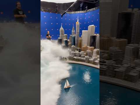 How We Flooded Sydney With One Mechanical Push (Miniature Tsunami BTS)