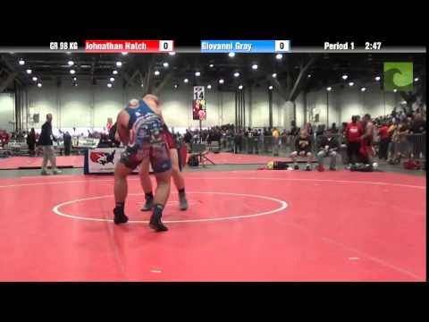 Greco GR 98 KG - Johnathan Hatch vs. Giovanni Gray