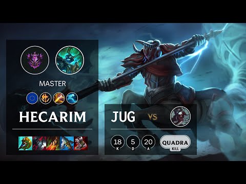 Hecarim Jungle vs Kayn - EUW Master Patch 11.18