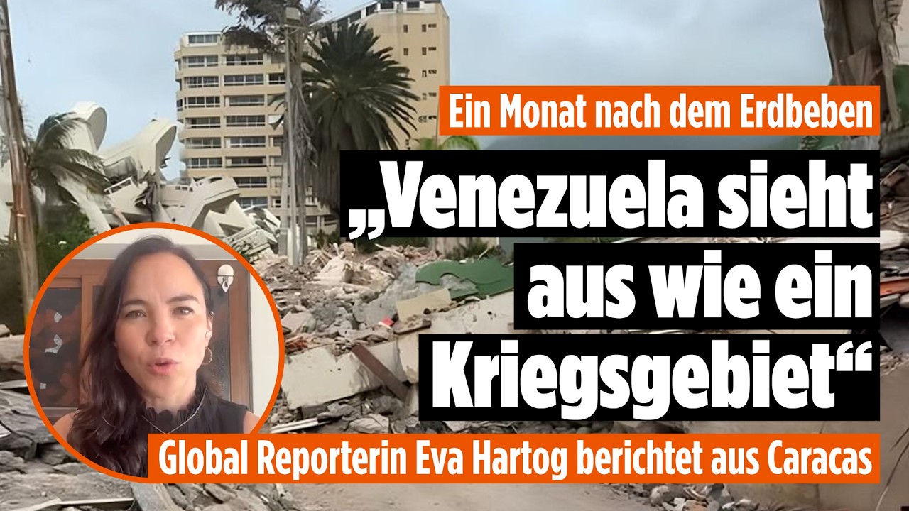 Ein Monat nach den Erdbeben: „Venezuela sieht aus wie ein Kriegsgebiet“ | Vertraulich-Clips