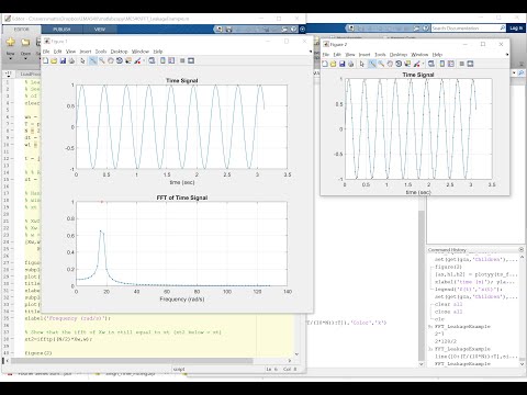 ME/EMA 540 - Module 03e - FFT Topics: Leakage, Aliasing and Transient Response