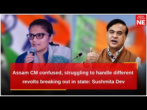 Assam CM confused, struggling to handle different revolts breaking out in state: TMC MP Sushmita Dev