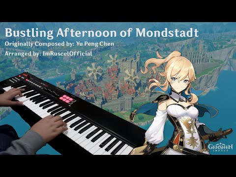 Bustling Afternoon of Mondstadt from "Genshin Impact" | Jazz Version (ImRuscelOfficial)