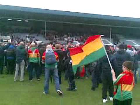The end of the Carlow match vs Louth 12/6/2011