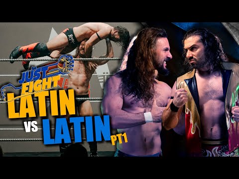 The END of the LATIN LOVERS! 💔 A BROKEN HEART! 🤜 SIW Wrestling: JUST FIGHT 2023 (1 of 2)