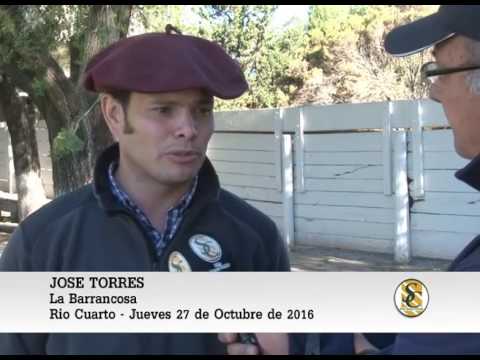 27-10-16 Nota Jose Torres - Cabaña La Cleides y La Barrancosa - Rio Cuarto.
