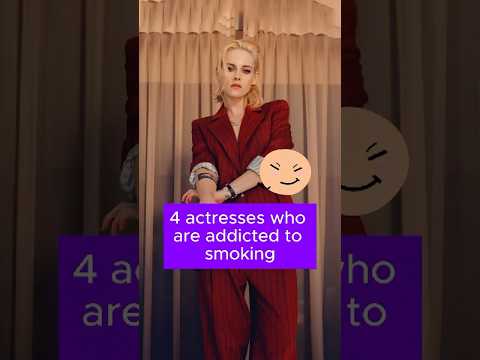 Four actresses who are addicted to smoking #celebrity #KristenStewart #LindsayLohan #Adele