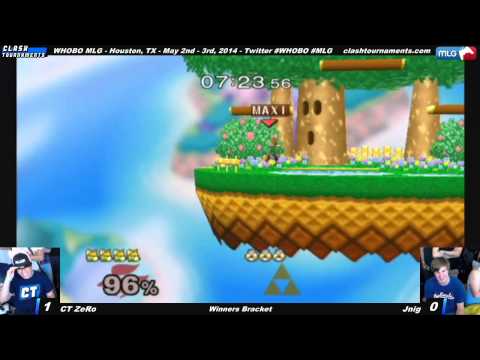 WHOBO MLG - CT ZeRo vs Jnig - SSBM