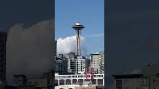 Have you ever sailed away from Seattle? #cruise #ncl #seattle #spaceneedle