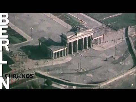 Berliner Mauerstreifen 1961, seltene Luftaufnahmen