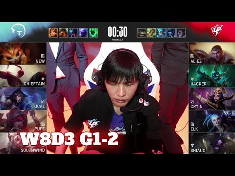 TT vs UP - Game 2 | Week 8 Day 3 LPL Spring 2022 | TT vs Ultra Prime G2