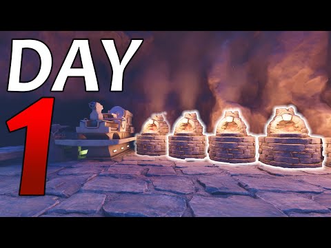 Claiming Snow North Day 1 Ark ASA Small Tribes