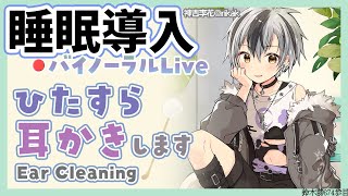 スタート - 【ASMR/ダミーヘッドマイク】本気で眠りたい人のためのじっくり奥まで耳かき 2022.6.1【にじさんじ/鈴木勝】