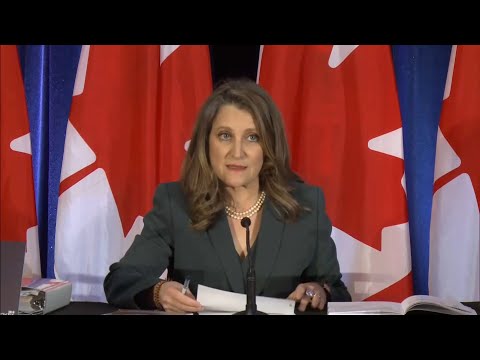 Budget 2023: Chrystia Freeland speaks with reporters – March 28, 2023