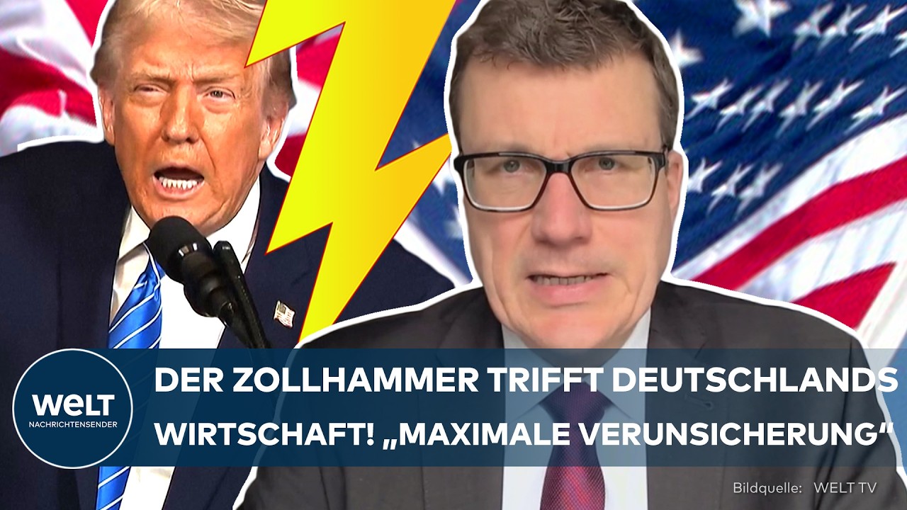 ZOLL-ZOFF: Neue US-Zölle in Kraft | „Maximale Verunsicherung!“ Folgen für die deutsche Wirtschaft