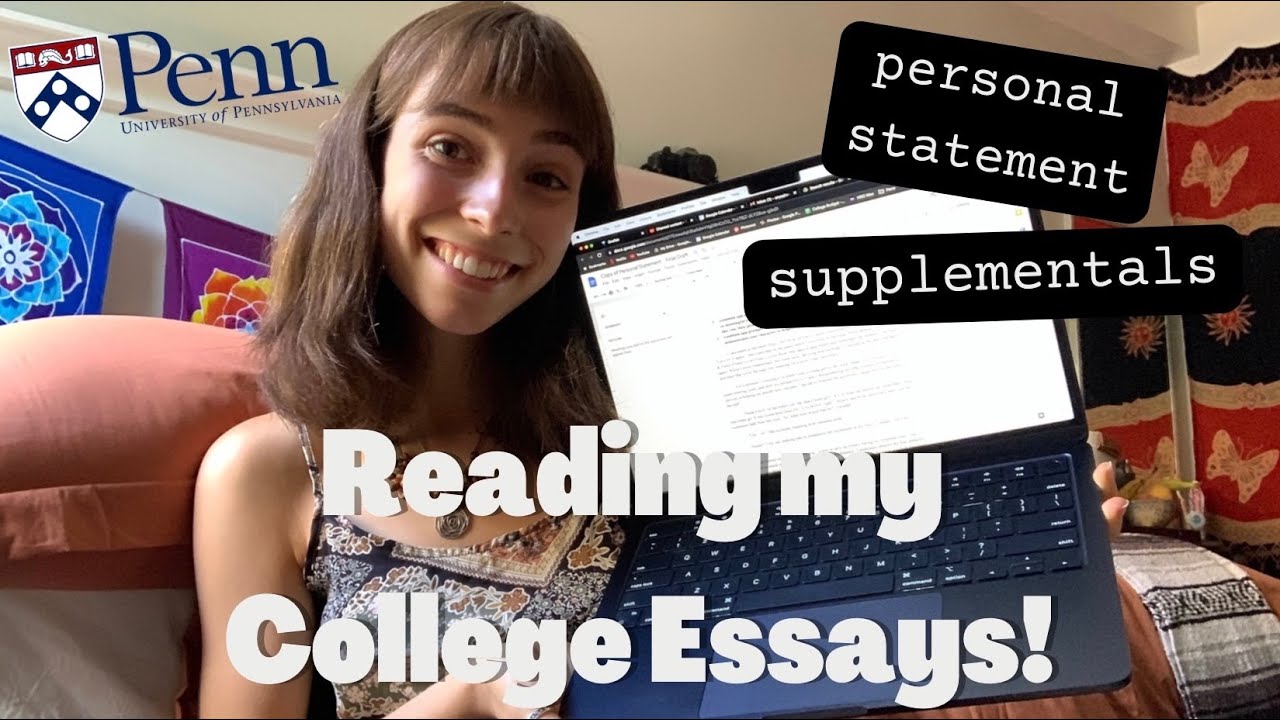 The Essays That Got Me Into Penn! Reading my personal statement & supplemental essays