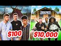 SIDEMEN 10 000 Vs 100 CAMPING