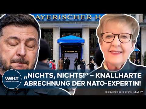 UKRAINE-KRIEG: „Nichts, nichts“ – NATO-Expertin Babst rechnet mit Sicherheitskonferenz ab