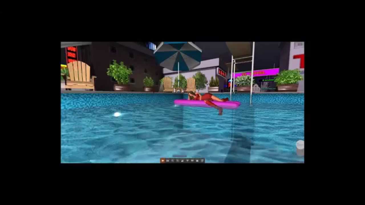 Swimming Pool Set in second life