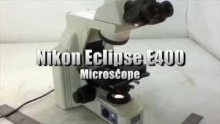 preview picture of video 'Nikon Eclipse E400 Microscope on GovLiquidation.com'
