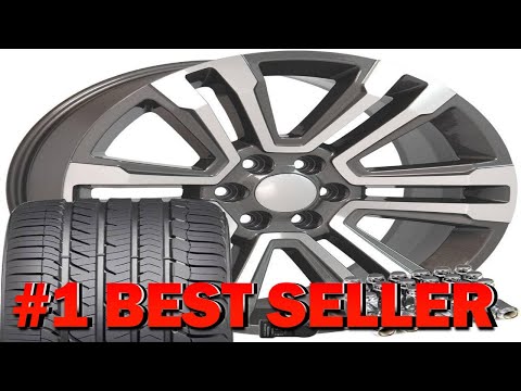OE WHEELS CV44 22x9 Denali Style Wheels Gloss Gunmetal 22 Inch - B0CZFWDWN7