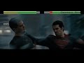Superman Vs General Zod With Healthbars