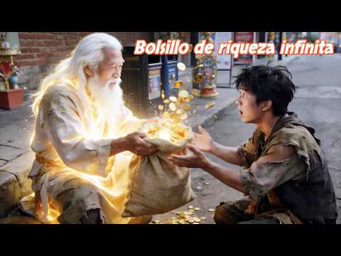 Obtuvo una bolsa de lona con poderes mágicos, que contenía riquezas infinitas