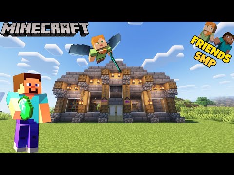 EPIC TOWN HALL BUILD in LIFESTEAL SMP || MINECRAFT ADVENTURE!