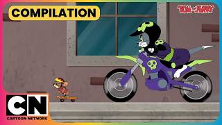Download lagu Tom's Wild Skate Chase!🛹💥| Tom and Jerry😺| Cat & Mouse Cartoon😁|@cnindia ​ mp3