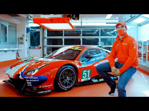 What does a real Ferrari racing driver think of the Technic version of his racing car?