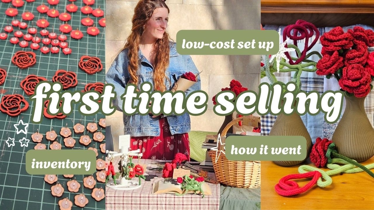 my first handmade market ✿ what I made, sold & learned