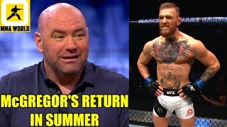 I'm cool with Conor McGregor and Donald Cerrone fighting eachother-Dana White,Interim belt at 155?