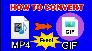 How to Convert MP4 Video file to GIF