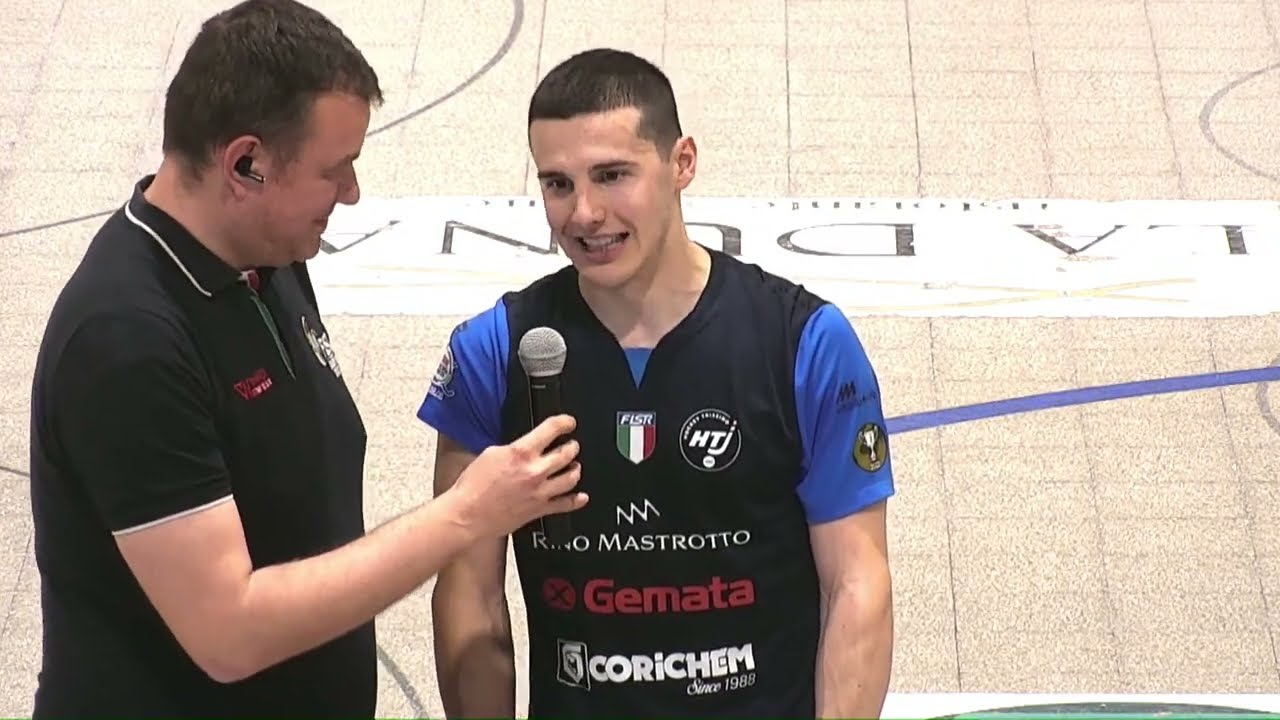 Intervista a Davide Gavioli – Follonica vs Trissino (Gara Uno - Semifinale - Playoff - Serie A1)