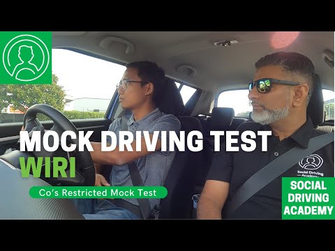 Co's Restricted Mock Driving Test - Wiri  🚗