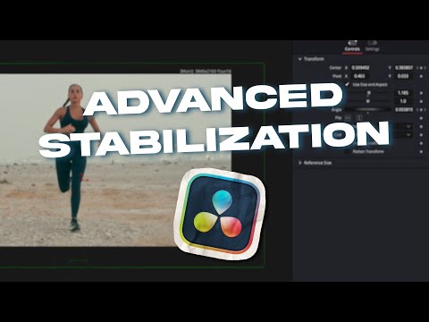 BEST way to STABILIZE your footage in DAVINCI RESOLVE 20 #davinciresolve20