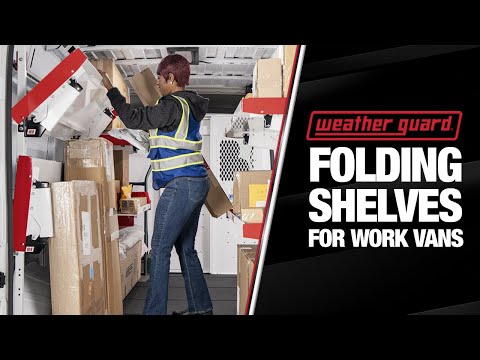 Maximize Your Van Storage with WEATHER GUARD® Folding Shelves