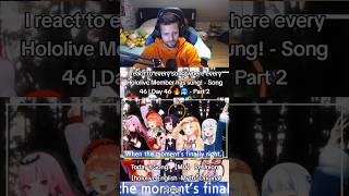 I react to every song where every Hololive Member has sung! - Song 46 🔥🥶 - Part 2 Song: ReUnion