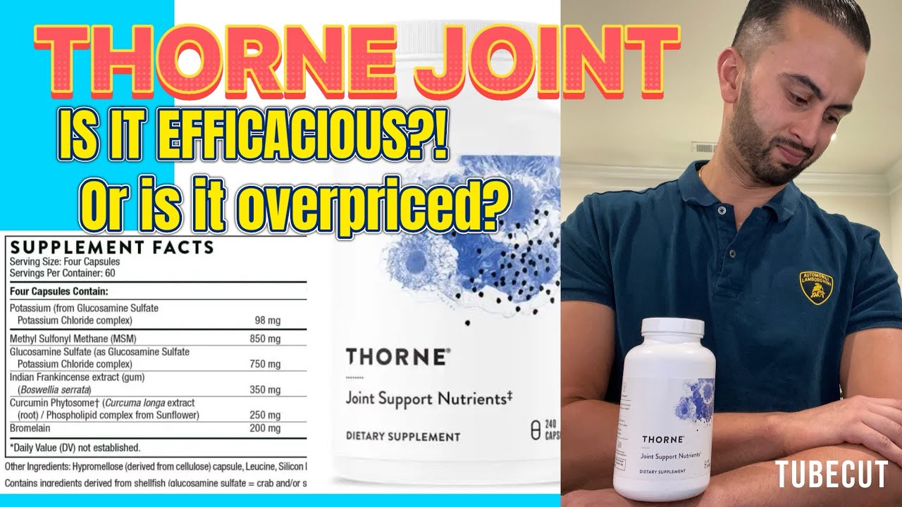 🦴 Thorne JOINT SUPPORT Review 🦴🤔 ANOTHER USELESS SUPP ?! | watch @ 1.5x speed! |