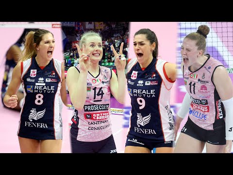 ALL "MEGA RALLY" of the Match Chieri - Conegliano | Lega Volley Femminile 2022/23
