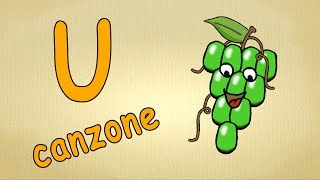 Alfabeto italiano per bambini canzone - La lettera U canzone / Impara canzoni l'italiano per bambini