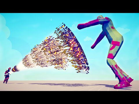 GIANT ZOMBIE vs EVERY GOD - Totally Accurate Battle Simulator TABS