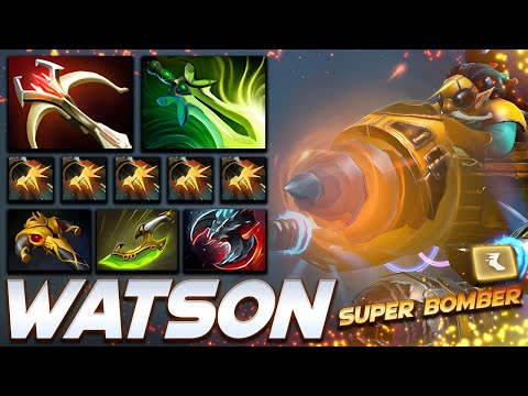 Watson Gyrocopter Super Bomber - Dota 2 Pro Gameplay [Watch & Learn]